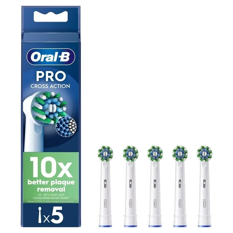 Bild 1 för Oral-B Borsthuvuden Cross Action 5 pcs