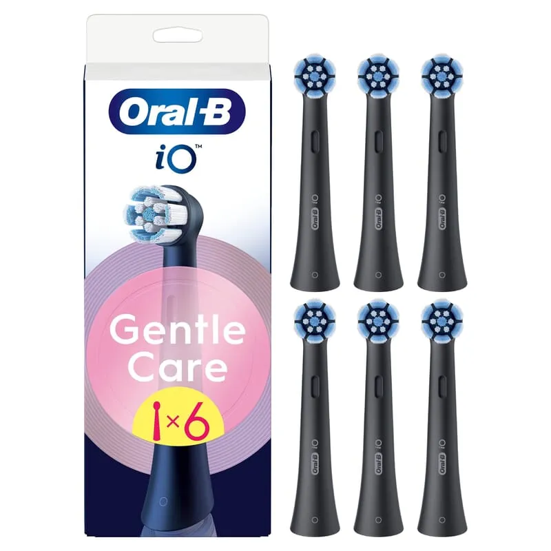 Bild 1 för Oral-B Borsthuvuden Gentle Care Black - 6 pcs