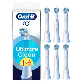 Produktfoto för Oral-B Borsthuvuden iO Ultimate Clean - 6 pcs