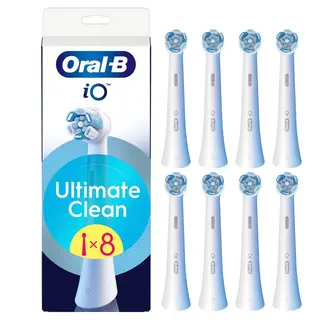 Produktfoto för Oral-B Borsthuvuden iO Ultimate Clean - 8 pcs