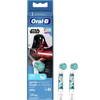 Produktfoto för Oral-B Borsthuvuden Kids 2 Borsthuvuden Till Eltandborste Star Wars