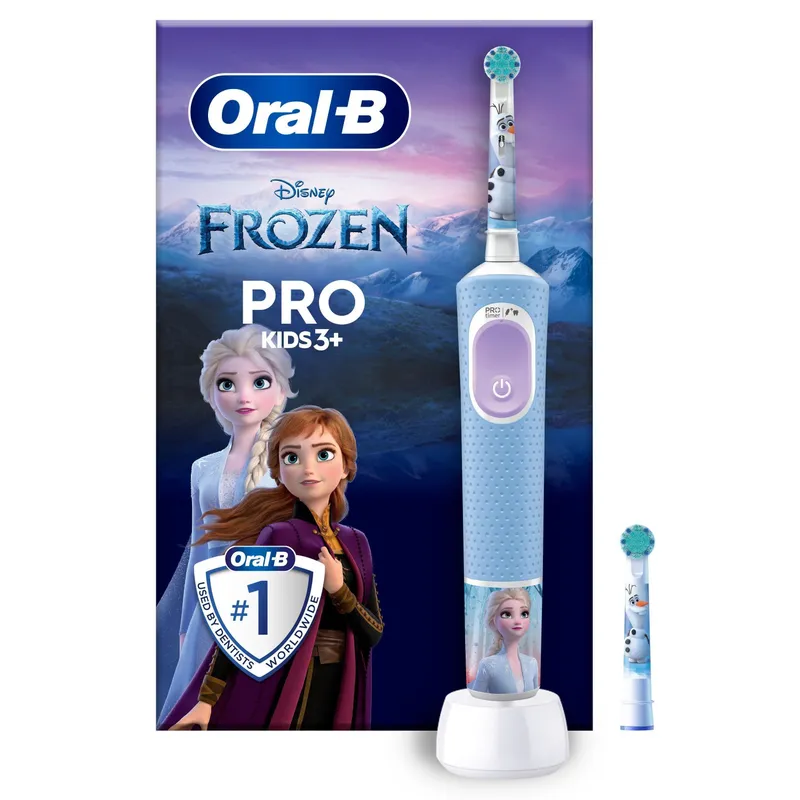 Bild 1 för Oral-B eltandborste Vitality Pro Kids Frozen HBOX