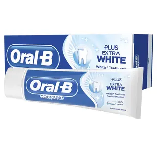 Produktfoto för Oral B Extra White Cool Mint Tandpasta  75 ml