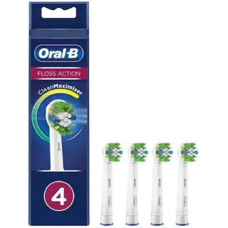 Produktfoto för Oral-B Floss Action Borsthuvuden 4-pack