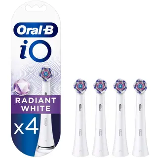 Produktfoto för Oral-B iO Radiant White Borsthuvuden 4-pack