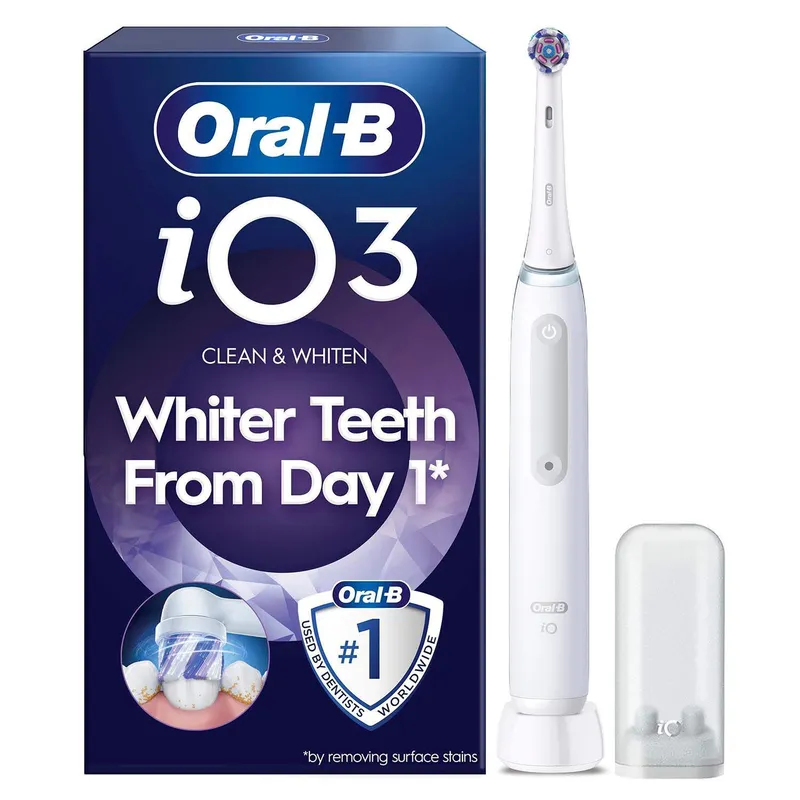 Bild 1 för Oral-B iO3 elektrisk tandborste (vit)