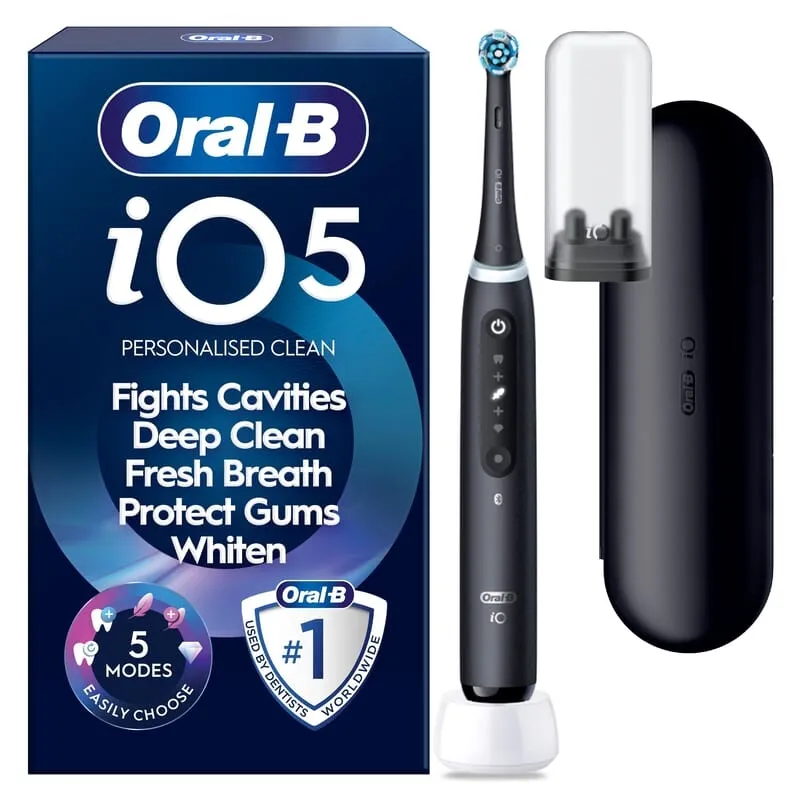 Bild 1 för Oral-B iO5 elektrisk tandborste (rosa)
