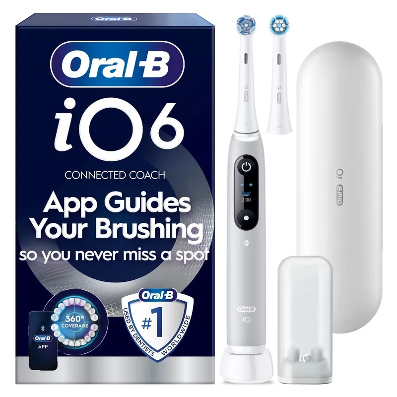 Bild 2 för Oral-B iO6 elektrisk tandborste (grå)
