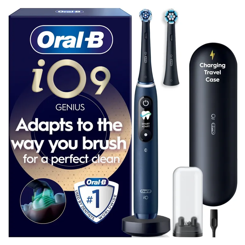 Bild 2 för Oral-B iO9 elektrisk tandborste (blå)