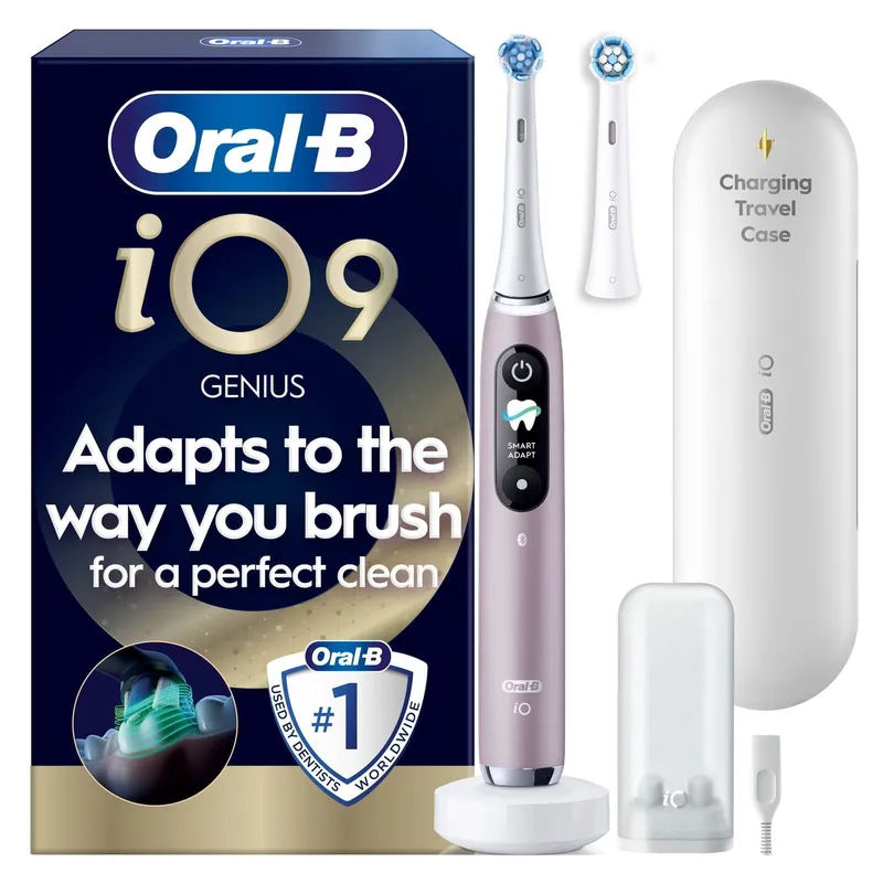 Bild 2 för Oral-B iO9 elektrisk tandborste (rosa)