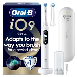 Produktfoto för Oral-B iO9 elektrisk tandborste (vit)