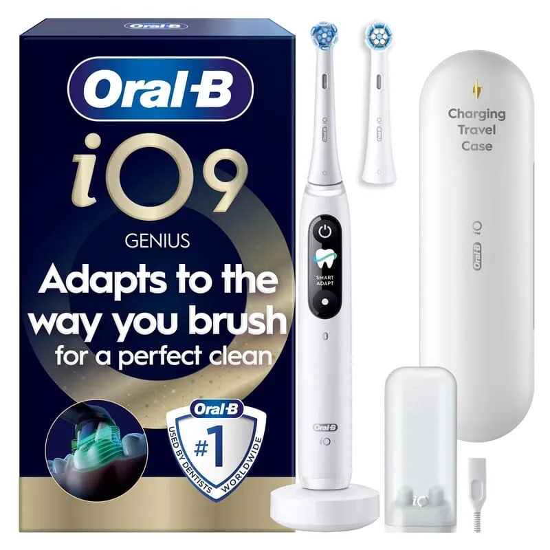 Bild 1 för Oral-B iO9 elektrisk tandborste (vit)