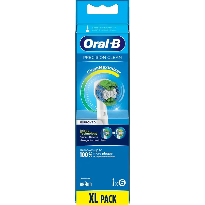 Alternativ bild 0 för Oral-B Precision Clean Borsthuvud 6 st