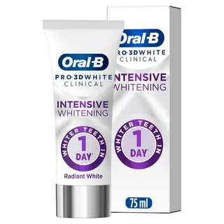 Produktfoto för Oral-B Pro 3D White Clinical Radiant White Tandkräm 75 ml
