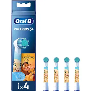 Produktfoto för Oral B Pro Kids Toothbrush Heads Disney Lion King 4 st