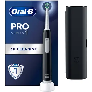 Produktfoto för Oral B Pro Series 1 Black Electric Toothbrush Designed By Braun