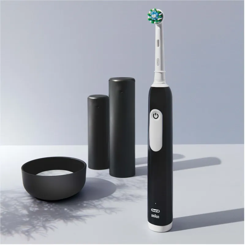 Bild 2 för Oral B Pro Series 1 Black Electric Toothbrush Designed By Braun