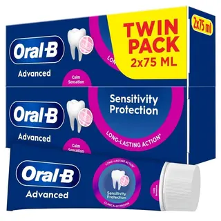 Produktfoto för Oral-B Tandpasta Sensitivity Protection Duo - 2x75ml