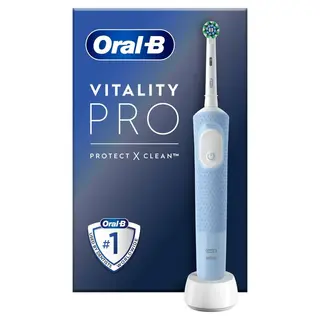 Produktfoto för Oral-B Vitality Pro Blå Eltandborste Designed by Braun