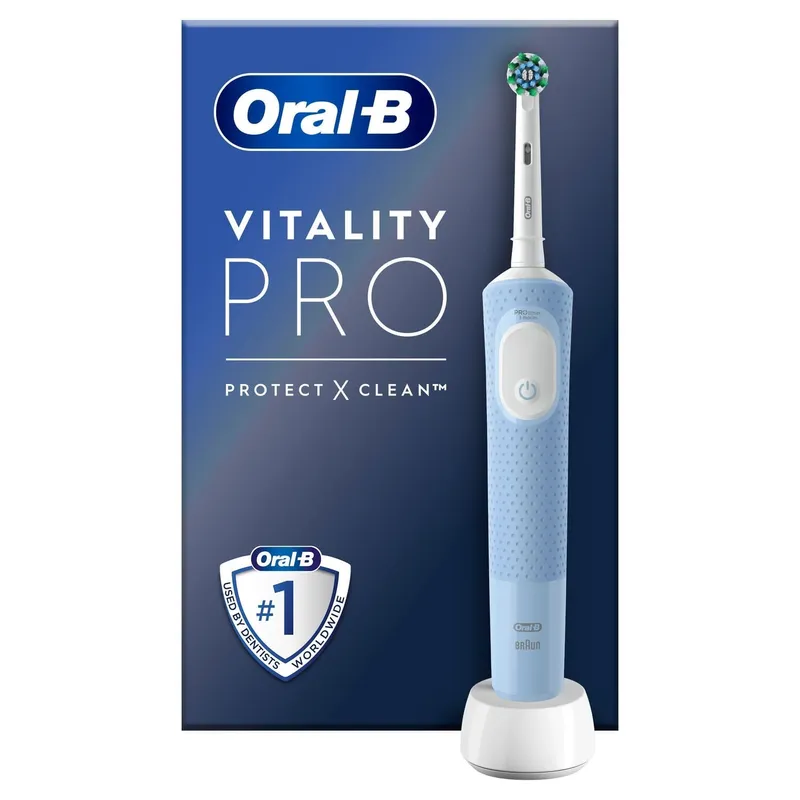 Bild 2 för Oral-B Vitality Pro Blå Eltandborste Designed by Braun