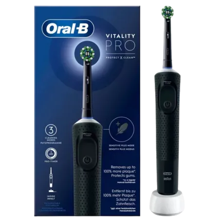 Bild 1 för Oral-B Vitality Pro Svart Eltandborste Designed by Braun