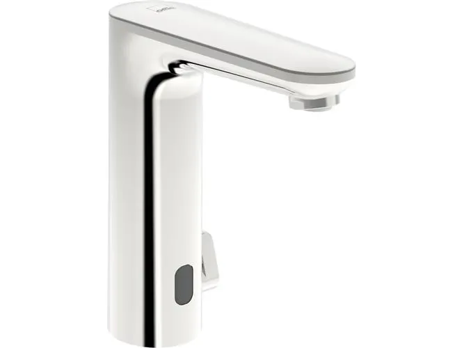 Alternativ bild 0 för Oras Electra berøringsfrit håndvaskarmatur 3V 124mm tud u/bv forkr