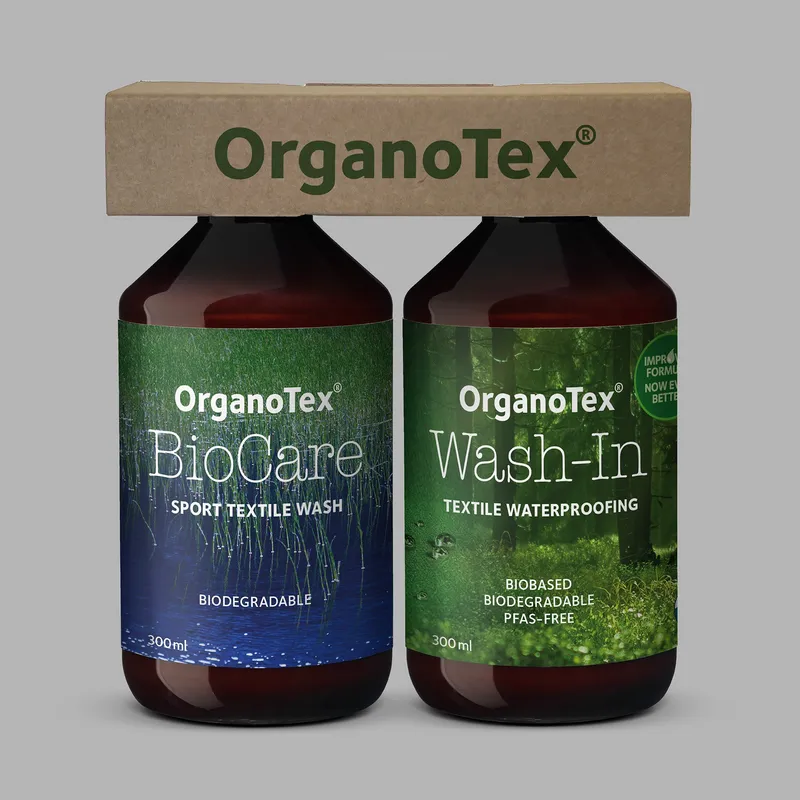 Bild 2 för OrganoTex Paket med tvättmedel och impregnering 500 ml