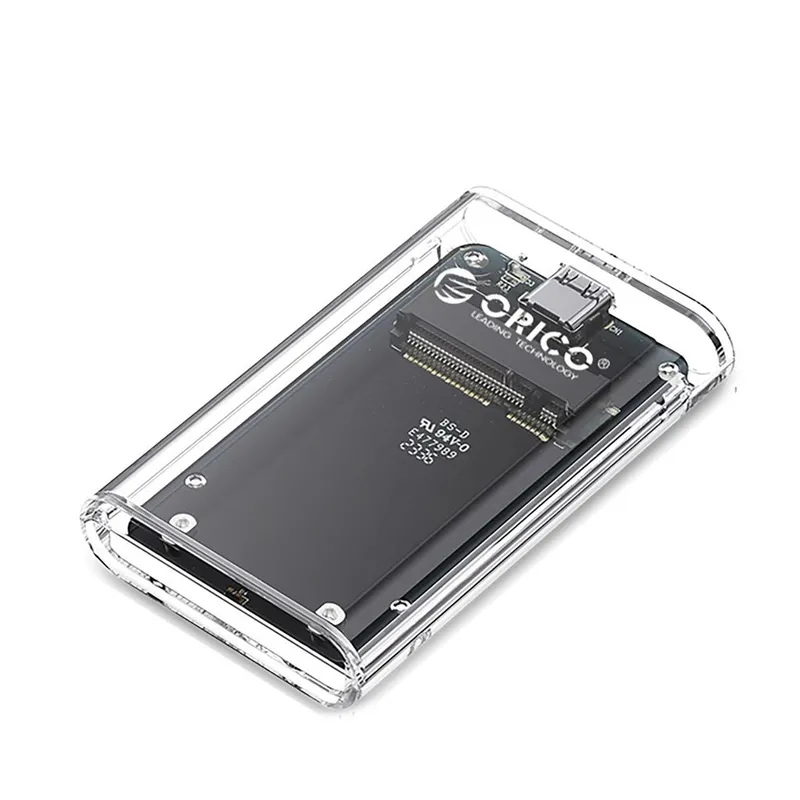 Alternativ bild 0 för Orico Diskkassett MSATA USB-C 3.2 5Gb/s TC10-MS - Transparent