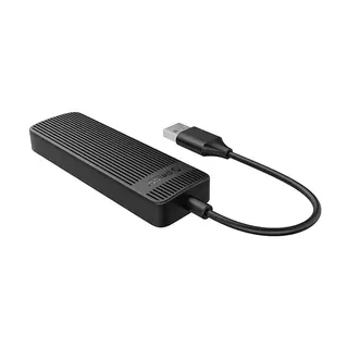Produktfoto för Orico USB-A Hubb 4xUSB-A 2.0 - Svart