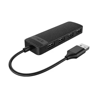 Produktfoto för Orico USB-A Hubb 4xUSB-A 2.0 - Svart