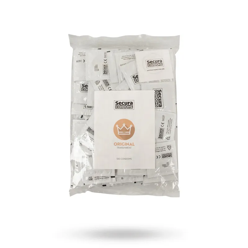 Alternativ bild 0 för Original Transparent 100-pack Kondomer