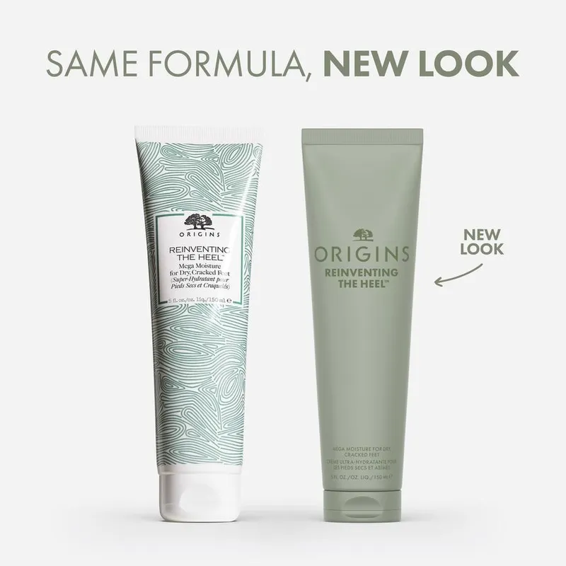Bild 2 för Origins Reinventing The Heel Mega-Moistue for Dry, Cracked Feet 150 ml