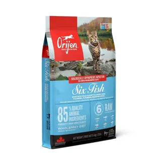 Produktfoto för Orijen Cat 6 Fish (5,4 kg)