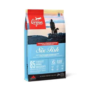 Produktfoto för Orijen Dog 6 Fish (11,4 kg)