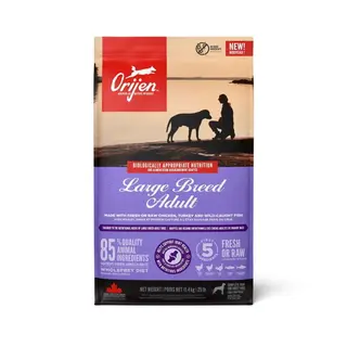 Produktfoto för Orijen Dog Large Breed Adult Poultry & Fish 11,4 kg