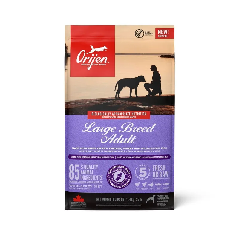 Bild 1 för Orijen Dog Large Breed Adult Poultry & Fish 11,4 kg