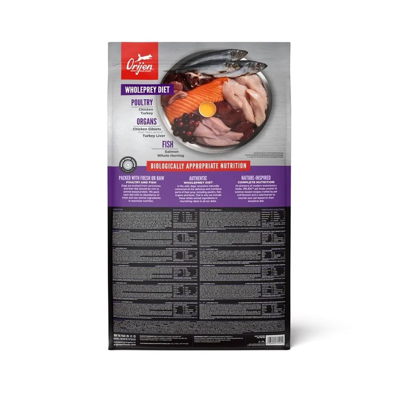 Bild 2 för Orijen Dog Large Breed Adult Poultry & Fish 11,4 kg