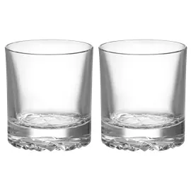 Produktfoto för Orrefors Carat Double Old Fashioned glas 28 cl, 2-pack