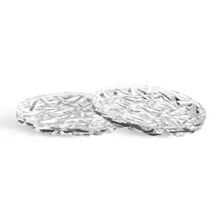Produktfoto för Orrefors Carat underlägg, 10 cm, 2 st