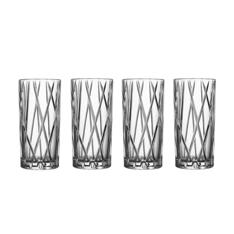 Alternativ bild 0 för Orrefors City Highball 4-pack