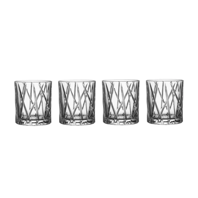 Alternativ bild 0 för Orrefors City Whiskyglas OF 24 cl 4-pack
