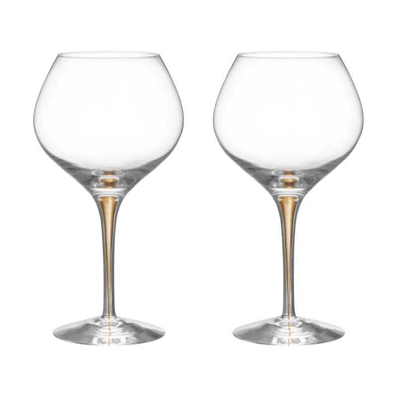 Alternativ bild 0 för Orrefors Intermezzo Bouquet vinglas 70 cl, guld