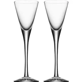 Produktfoto för Orrefors More Snapsglas 7 cl 2-Pack
