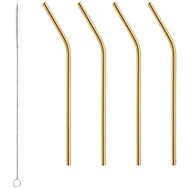 Alternativ bild 0 för Orrefors Peak Sugrör 4-pack med rengöringsborste