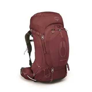 Produktfoto för Osprey Aura Ag 65 Berry Sorbet Red