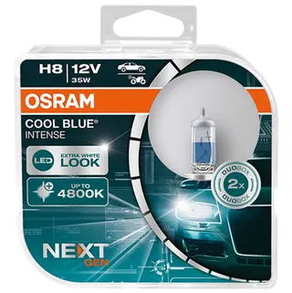 Produktfoto för OSRAM 64212CBN-HCB halogen lyskilde COOL BLUE® INTENSE H8 35 W 12 V