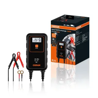 Produktfoto för Osram BatteryCharge 906 - 6V/12V Batteriladdare - 6A