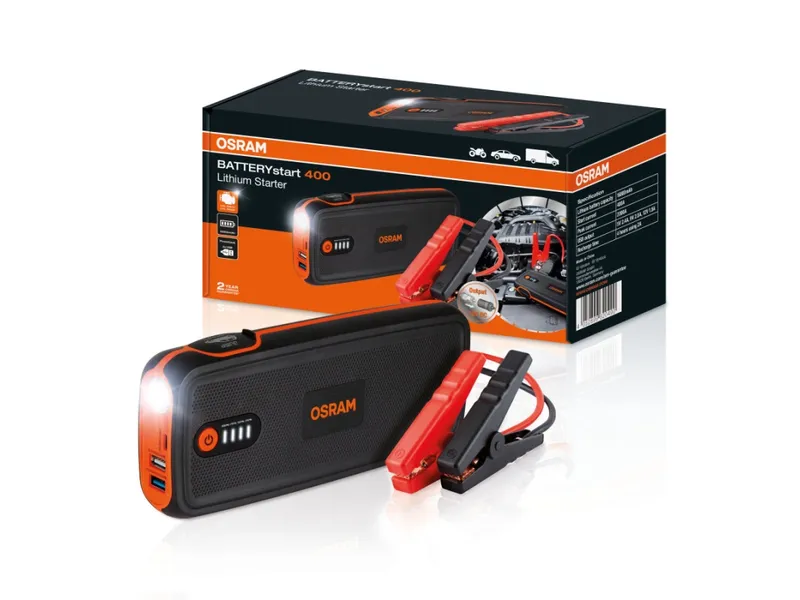 Alternativ bild 0 för Osram BatteryStart 400 Jumpstarter