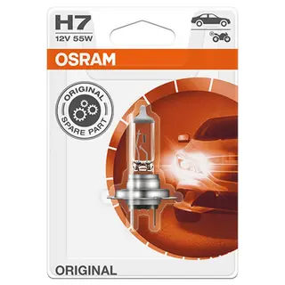 Produktfoto för Osram Billampa Original Line - H7 - 55W - 12V - Blister
