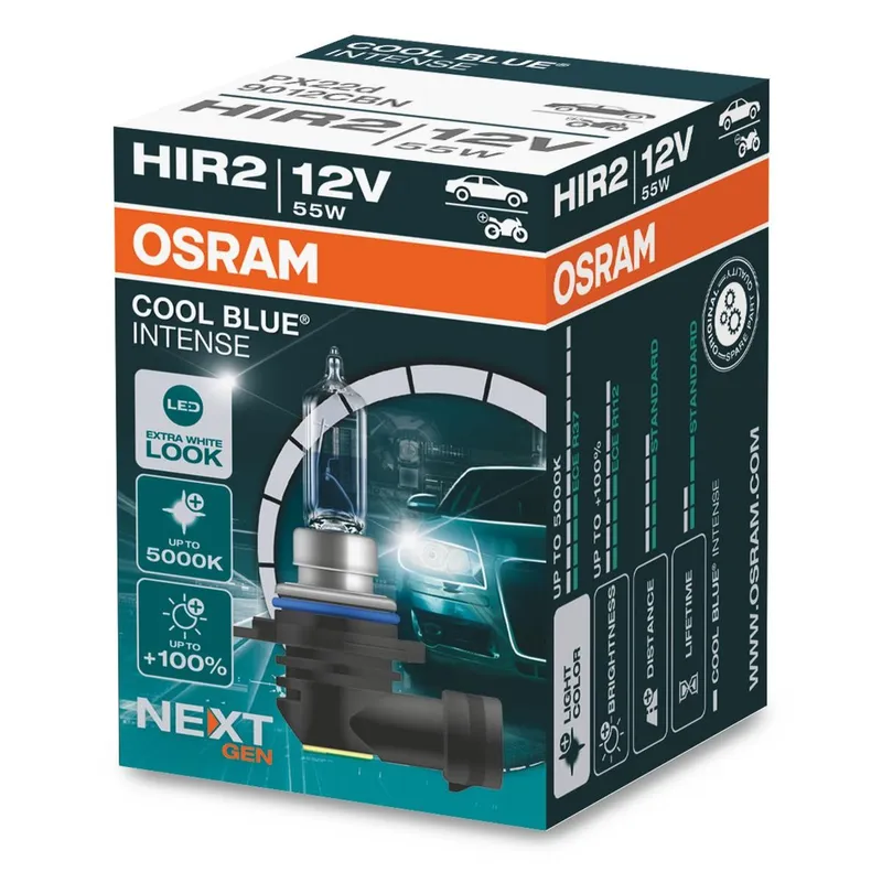 Alternativ bild 0 för Osram Cool Blue Intense - HIR2 - 12V - 55W